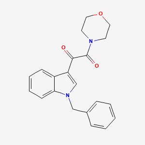 1-(1-benzyl-1H-indol-3-yl)-2-(4-morpholinyl)-2-oxoethanone