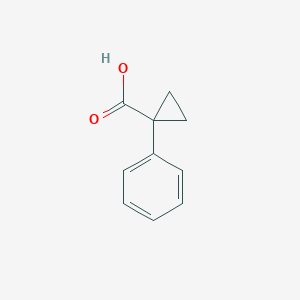 molecular formula C10H10O2 B041972 1-苯基环丙烷羧酸 CAS No. 6120-95-2