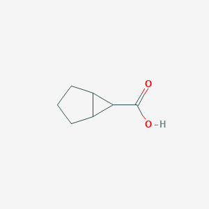 molecular formula C7H10O2 B041976 双环[3.1.0]己烷-6-羧酸 CAS No. 16650-37-6