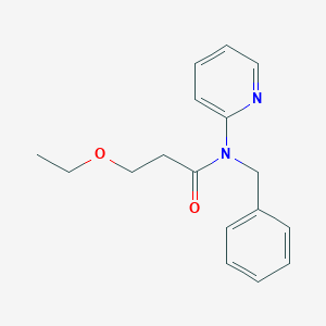 N-benzyl-3-ethoxy-N-2-pyridinylpropanamide