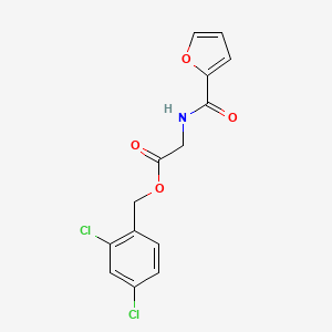 2,4-dichlorobenzyl N-2-furoylglycinate