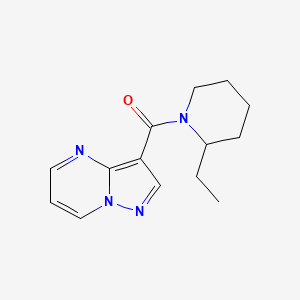 (2-Ethylpiperidin-1-yl)-pyrazolo[1,5-a]pyrimidin-3-ylmethanone