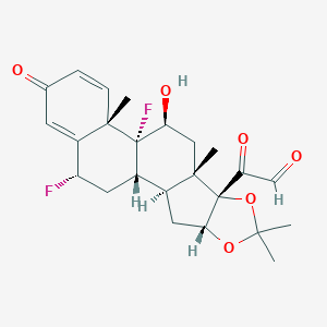 molecular formula C24H28F2O6 B042006 丙酮缩水氟轻松 CAS No. 13242-30-3