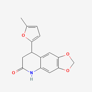 8-(5-methylfuran-2-yl)-7,8-dihydro[1,3]dioxolo[4,5-g]quinolin-6(5H)-one