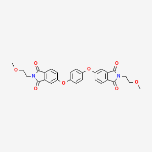 5,5'-[1,4-phenylenebis(oxy)]bis[2-(2-methoxyethyl)-1H-isoindole-1,3(2H)-dione]