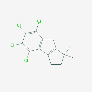4,5,6,7-Tetrachloro-1,1-dimethyl-1,2,3,8-tetrahydrocyclopenta[a]indene
