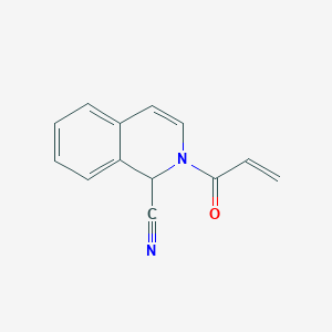 molecular formula C13H10N2O B420231 2-Acryloyl-1,2-dihydroisoquinoline-1-carbonitrile 