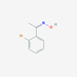 molecular formula C8H8BrNO B420234 1-(2-Bromophenyl)ethanone oxime 