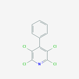 molecular formula C11H5Cl4N B420238 2,3,5,6-Tetrachloro-4-phenylpyridine CAS No. 23985-88-8