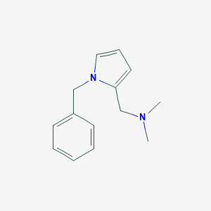 molecular formula C14H18N2 B420242 N-[(1-benzyl-1H-pyrrol-2-yl)methyl]-N,N-dimethylamine 