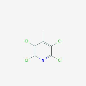 molecular formula C6H3Cl4N B420243 2,3,5,6-Tetrachloro-4-methylpyridine 