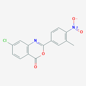 7-chloro-2-(3-methyl-4-nitrophenyl)-4H-3,1-benzoxazin-4-one