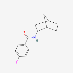 N-bicyclo[2.2.1]hept-2-yl-4-iodobenzamide