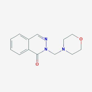 molecular formula C13H15N3O2 B420258 2-(4-morpholinylmethyl)-1(2H)-phthalazinone 