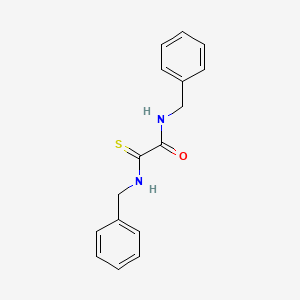 molecular formula C16H16N2OS B4202645 N-benzyl-2-(benzylamino)-2-thioxoacetamide 