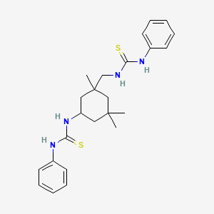 N-(3-{[(anilinocarbonothioyl)amino]methyl}-3,5,5-trimethylcyclohexyl)-N'-phenylthiourea