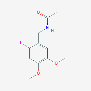 N-(2-iodo-4,5-dimethoxybenzyl)acetamide