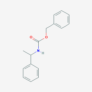 molecular formula C16H17NO2 B420277 Benzyl 1-phenylethylcarbamate 