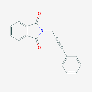 molecular formula C17H11NO2 B420283 2-(3-phenyl-2-propynyl)-1H-isoindole-1,3(2H)-dione CAS No. 4656-94-4