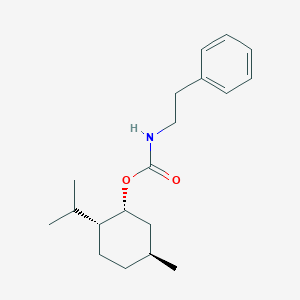 molecular formula C19H29NO2 B420286 2-Isopropyl-5-methylcyclohexyl 2-phenylethylcarbamate 