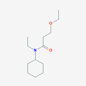 N-cyclohexyl-3-ethoxy-N-ethylpropanamide