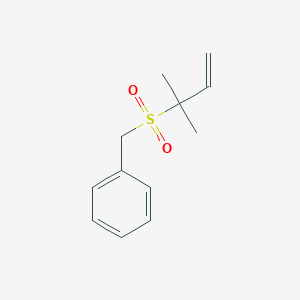 2-Methylbut-3-en-2-ylsulfonylmethylbenzene