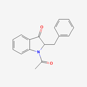 1-acetyl-2-benzyl-2H-indol-3-one