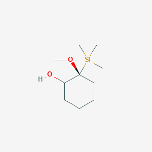 2-Methoxy-2-(trimethylsilyl)cyclohexanol