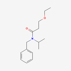 N-benzyl-3-ethoxy-N-isopropylpropanamide