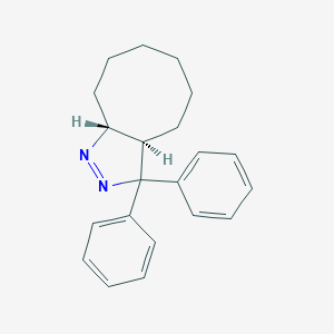 molecular formula C21H24N2 B420349 3,3-diphenyl-3a,4,5,6,7,8,9,9a-octahydro-3H-cycloocta[c]pyrazole 