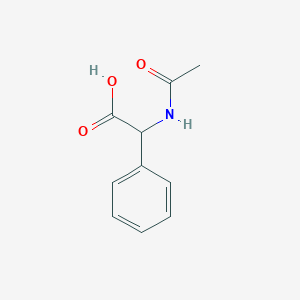 molecular formula C10H11NO3 B420353 (Acetylamino)(phenyl)acetic acid CAS No. 15962-46-6