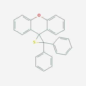molecular formula C26H18OS B420357 3,3-diphenylspiro[thiirane-2,9'-(9'H)-xanthene] 