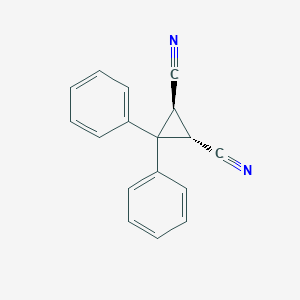 molecular formula C17H12N2 B420368 3,3-Diphenyl-1,2-cyclopropanedicarbonitrile 