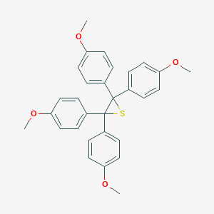 2,2,3,3-Tetrakis(4-methoxyphenyl)thiirane