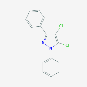 molecular formula C15H10Cl2N2 B420376 4,5-dichloro-1,3-diphenyl-1H-pyrazole 
