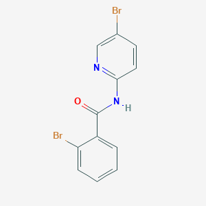 2-bromo-N-(5-bromopyridin-2-yl)benzamide