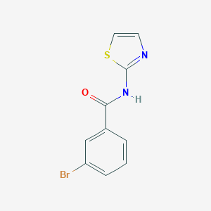 molecular formula C10H7BrN2OS B420396 3-Bromo-N-(1,3-thiazol-2-yl)benzamide CAS No. 313230-04-5