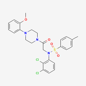 N-(2,3-dichlorophenyl)-N-{2-[4-(2-methoxyphenyl)-1-piperazinyl]-2-oxoethyl}-4-methylbenzenesulfonamide