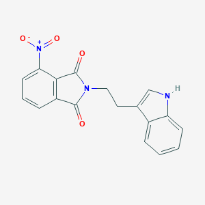 2-[2-(1H-indol-3-yl)ethyl]-4-nitro-1H-isoindole-1,3(2H)-dione