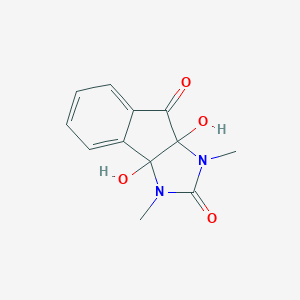3a,8a-Dihydroxy-1,3-dimethyl-1,3,3a,8a-tetrahydroindeno[1,2-d]imidazole-2,8-dione
