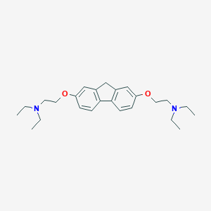 2-({7-[2-(diethylamino)ethoxy]-9H-fluoren-2-yl}oxy)-N,N-diethylethanamine