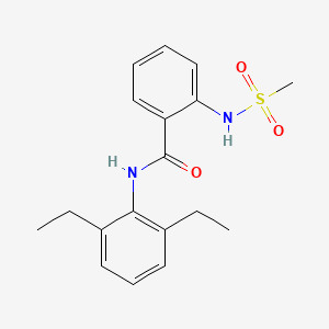 N-(2,6-diethylphenyl)-2-[(methylsulfonyl)amino]benzamide