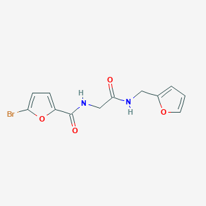 5-bromo-N-{2-[(2-furylmethyl)amino]-2-oxoethyl}-2-furamide