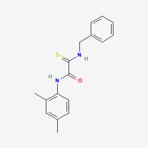 2-(benzylamino)-N-(2,4-dimethylphenyl)-2-thioxoacetamide