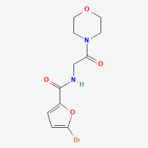 5-bromo-N-[2-(4-morpholinyl)-2-oxoethyl]-2-furamide