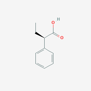 molecular formula C10H12O2 B042062 (R)-(-)-2-苯基丁酸 CAS No. 938-79-4