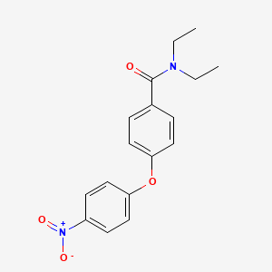 N~1~,N~1~-Diethyl-4-(4-nitrophenoxy)benzamide