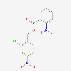 2-chloro-4-nitrobenzyl 2-(methylamino)benzoate