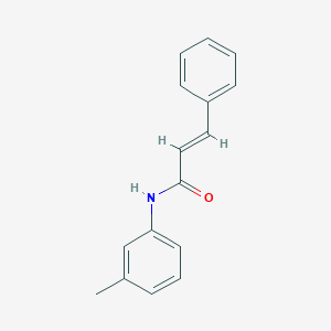 molecular formula C16H15NO B420683 N-M-Tolylcinnamamide 