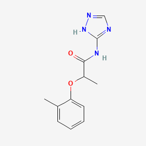 2-(2-methylphenoxy)-N-(1H-1,2,4-triazol-5-yl)propanamide